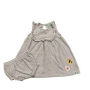 Lilly + Sid Baby Girl's 2 pc Dress & Bloomer Set